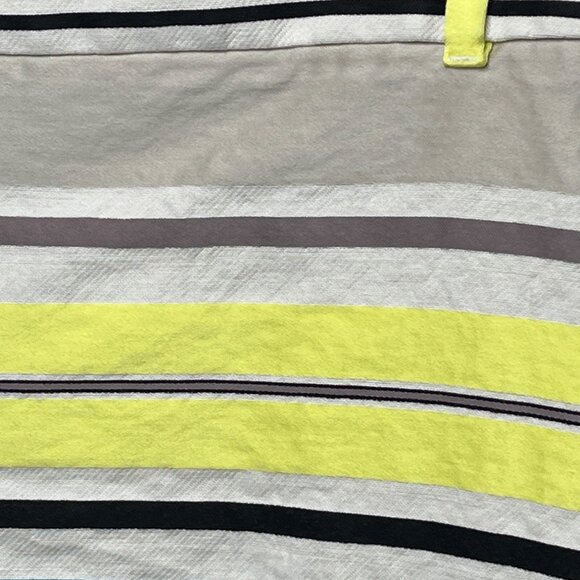 LOFT Riviera Shorts Size 6 Striped Chino Cotton Preppy Casual Summe - Picture 7 of 7